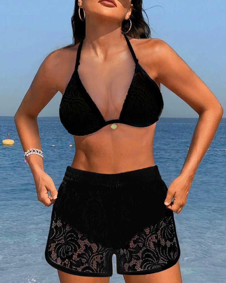 Adelaide - Elegantní bikiny v hladké krajce