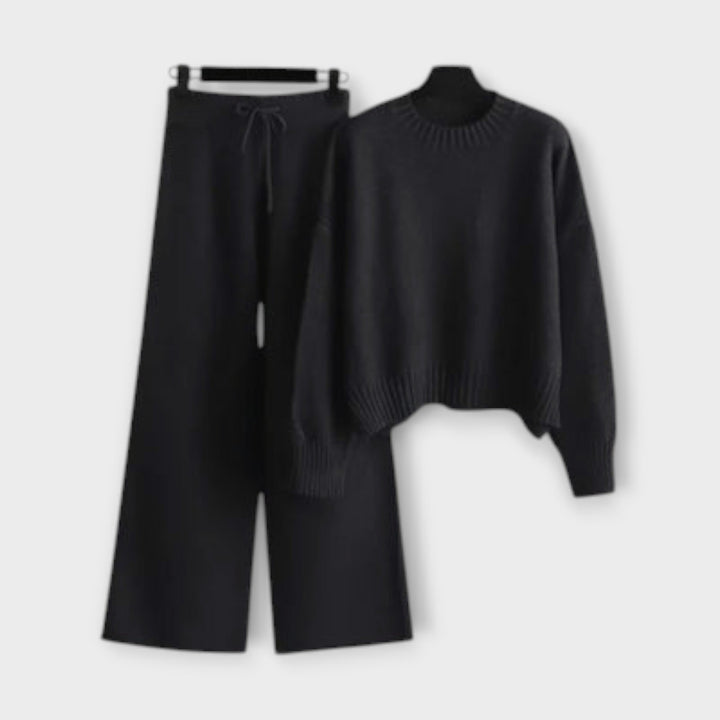 Estela - Embroidered Casual Ensemble