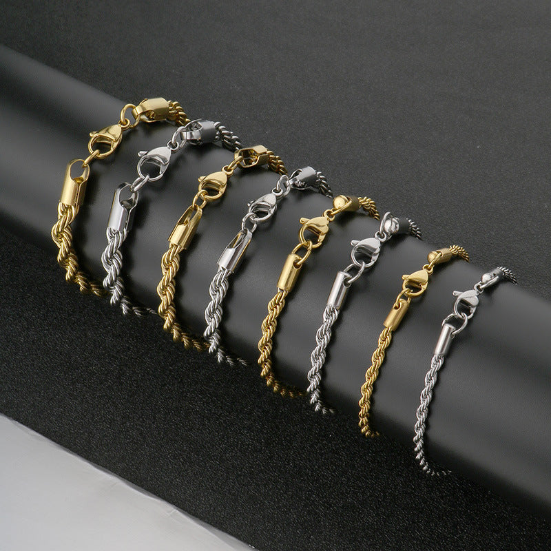 Stainless Steel Twisted Chain 