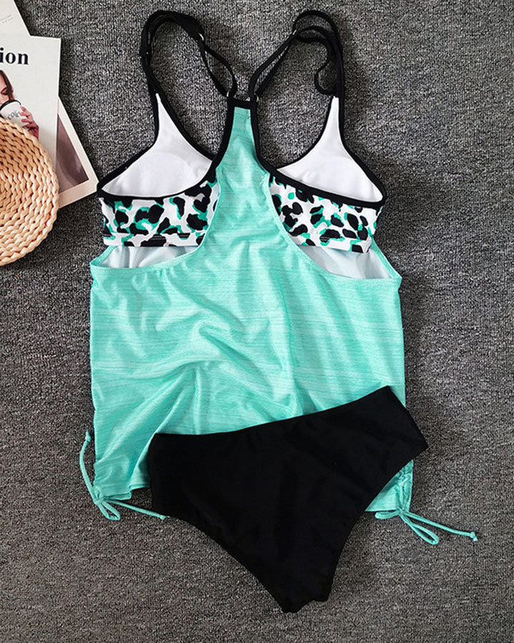 Augusta - Tankini s leopardím vzorem
