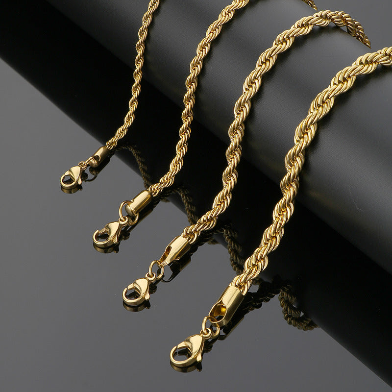 Stainless Steel Twisted Chain 
