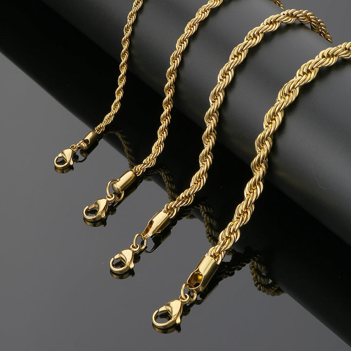 Stainless Steel Twisted Chain 