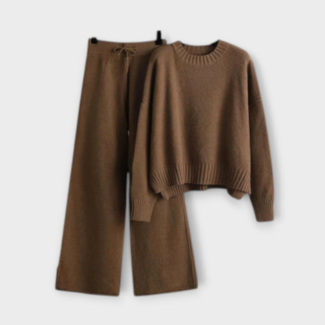 Estela - Embroidered Casual Ensemble