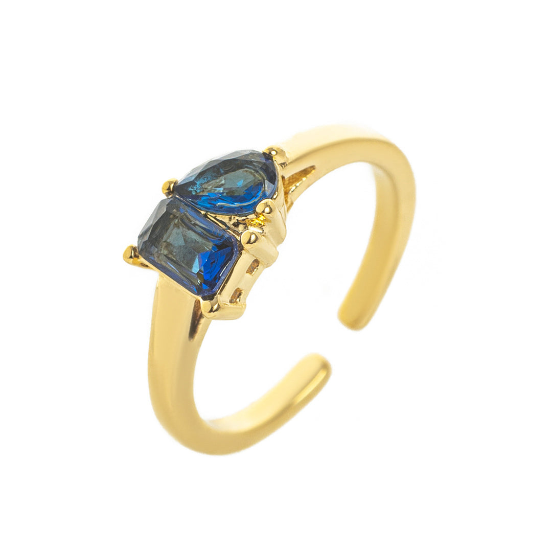 Titanium Steel Multi-Color Zircon December Birthstone 