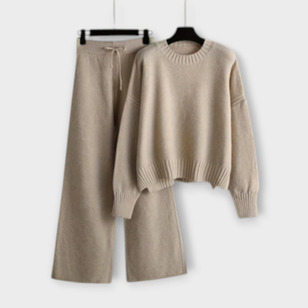 Estela - Embroidered Casual Ensemble