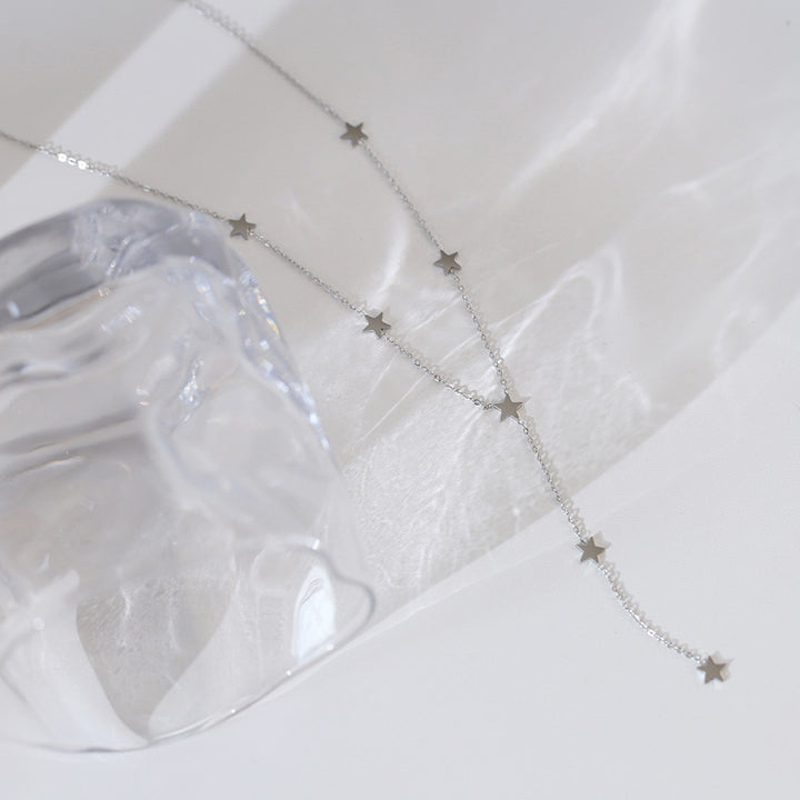 bohemian star clavicle chain