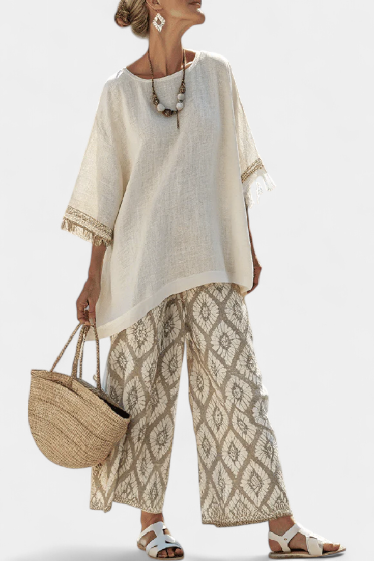 Eduarda - Elegantní boho chic souprava
