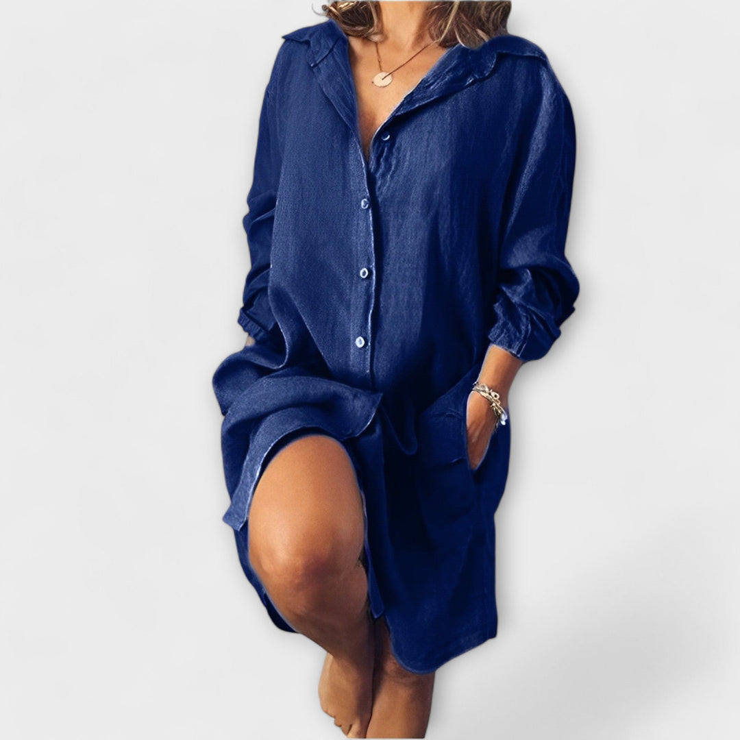 Clara - Casual lněná blůza