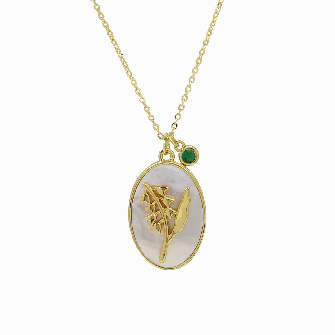 Birthstone Pendant High-End Fashion Necklace