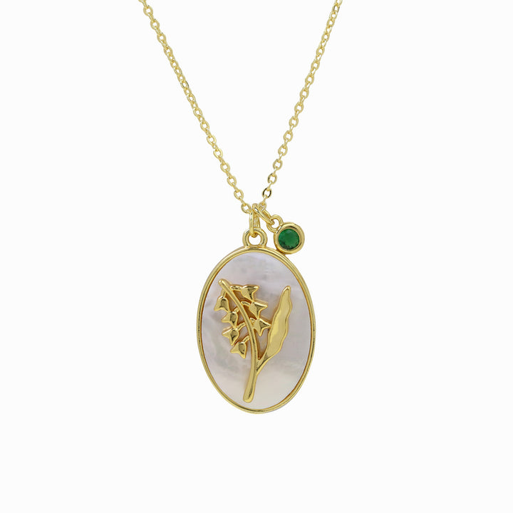 Birthstone Pendant High-End Fashion Necklace