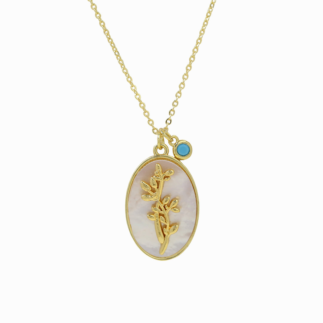 Birthstone Pendant High-End Fashion Necklace
