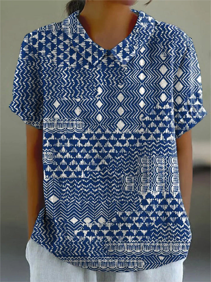 Ana - Košile s Tribal Vzorem
