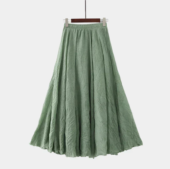 Elegantní sukně s vysokým pasem