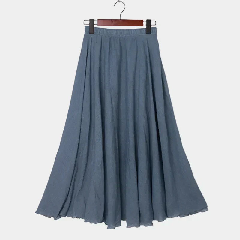 Elegantní sukně s vysokým pasem