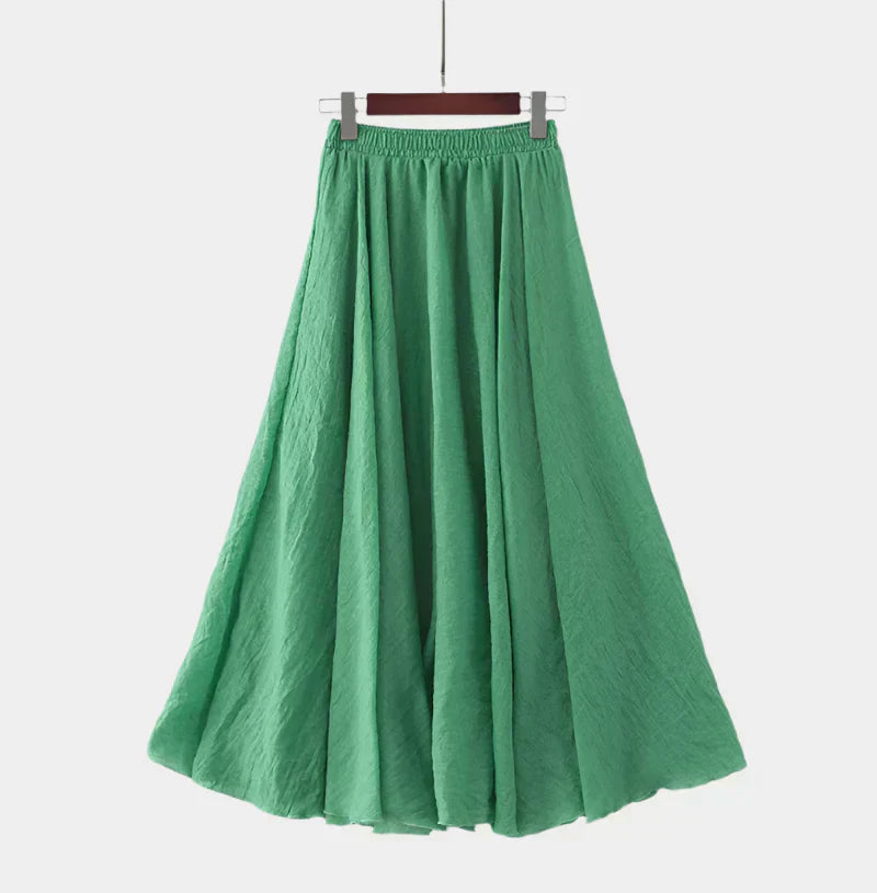 Elegantní sukně s vysokým pasem