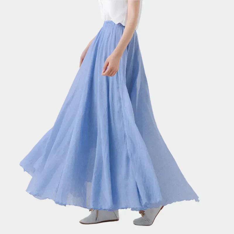 Elegantní sukně s vysokým pasem