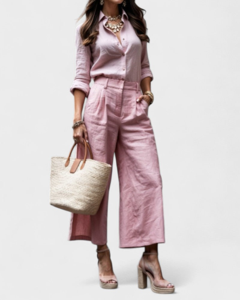 Isadora - Look Casual Chic Růžová