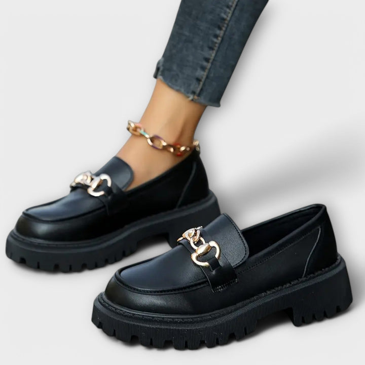 Dámské boty Plateau Loafer ve stylu čarodějnice