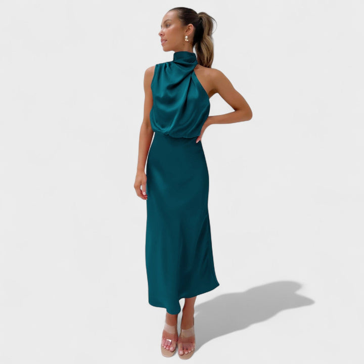 Alba - Šaty Satin Elegance