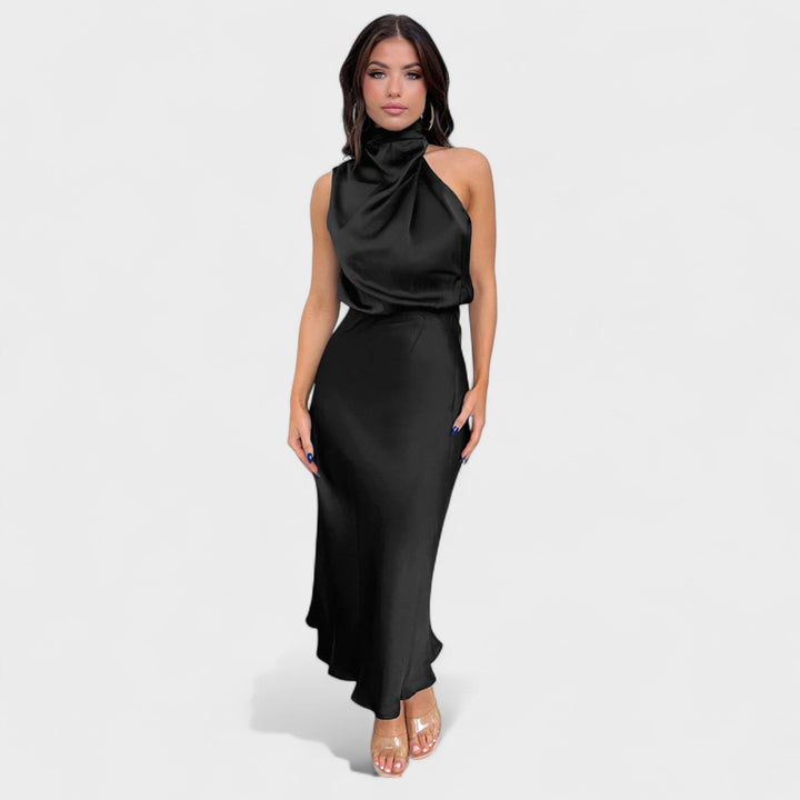 Alba - Šaty Satin Elegance