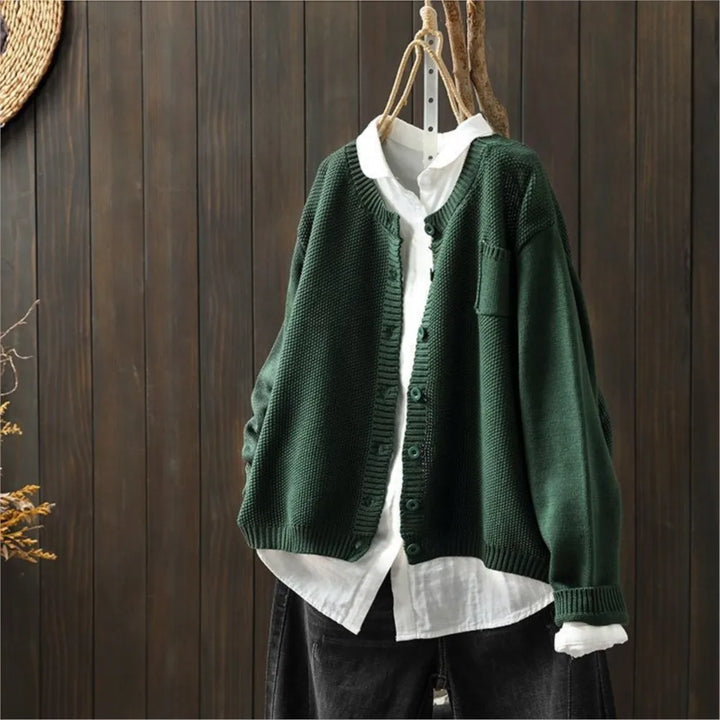 Marlene - Lněný cardigan