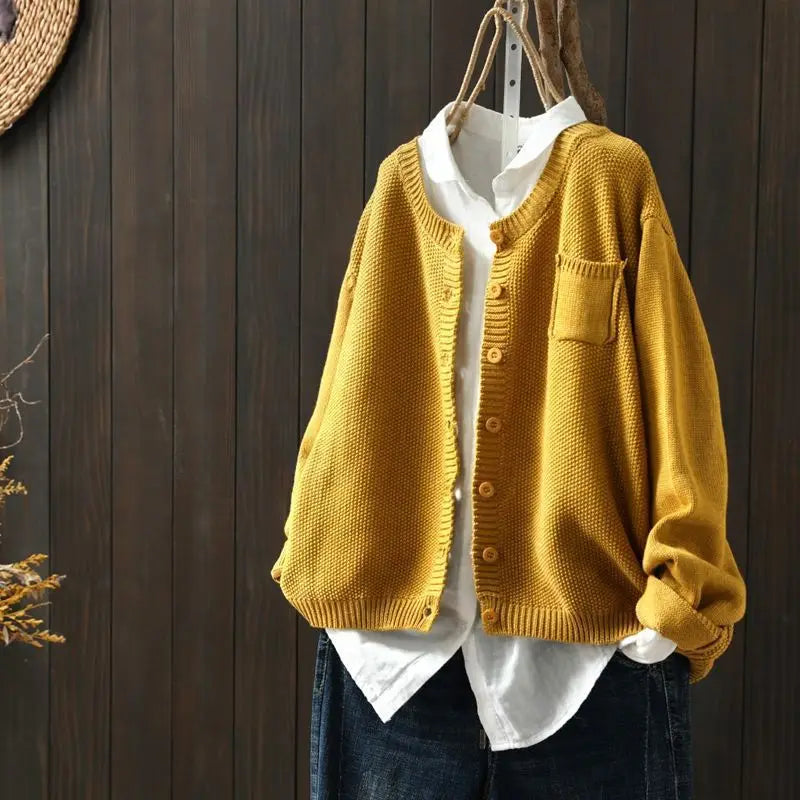 Marlene - Lněný cardigan