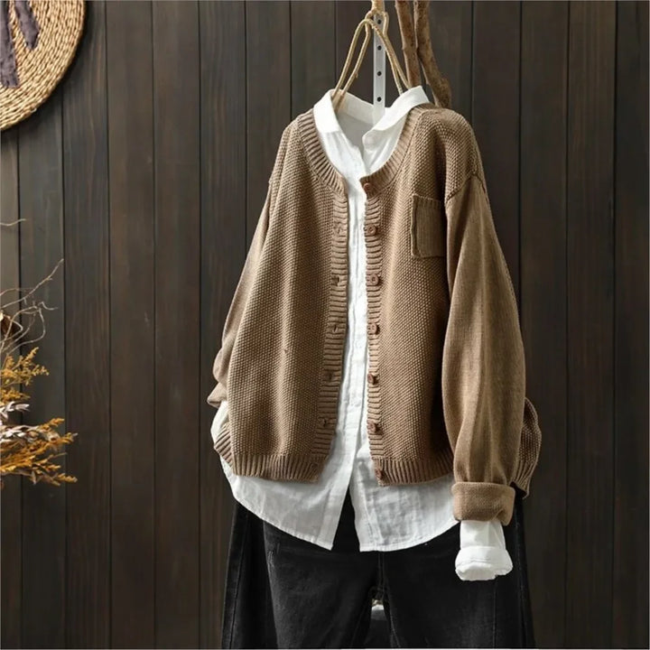 Marlene - Lněný cardigan