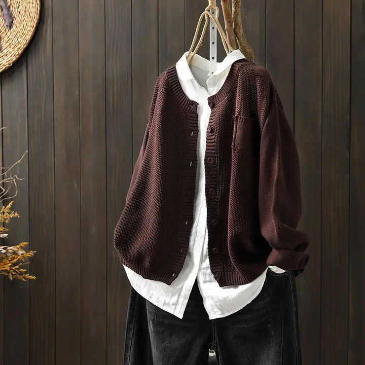 Marlene - Lněný cardigan
