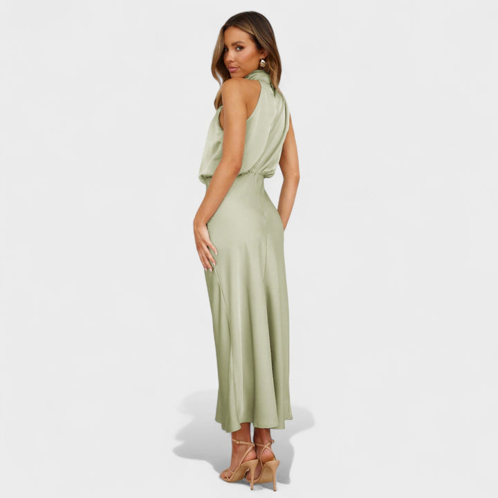 Alba - Šaty Satin Elegance