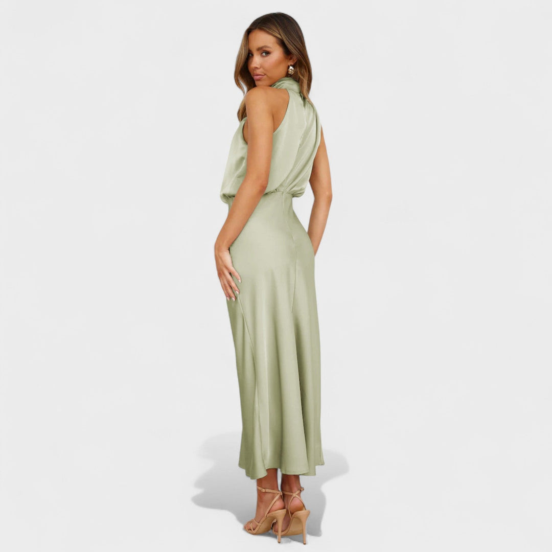 Alba - Šaty Satin Elegance