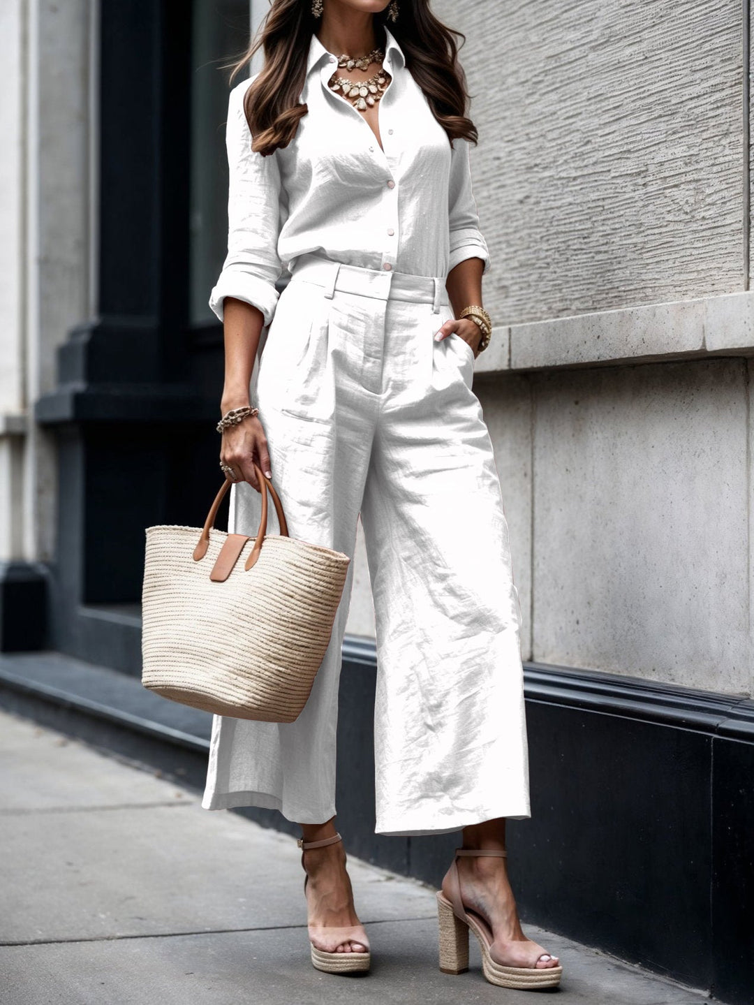 Isadora - Casual Chic Look in Pink