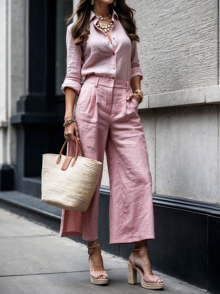 Isadora - Look Casual Chic Růžová