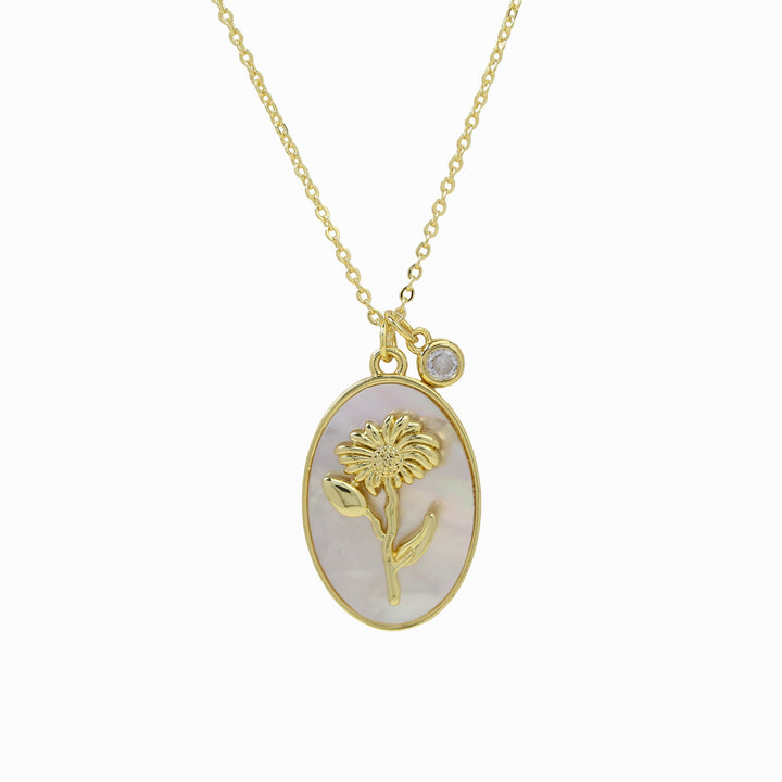 Birthstone Pendant High-End Fashion Necklace