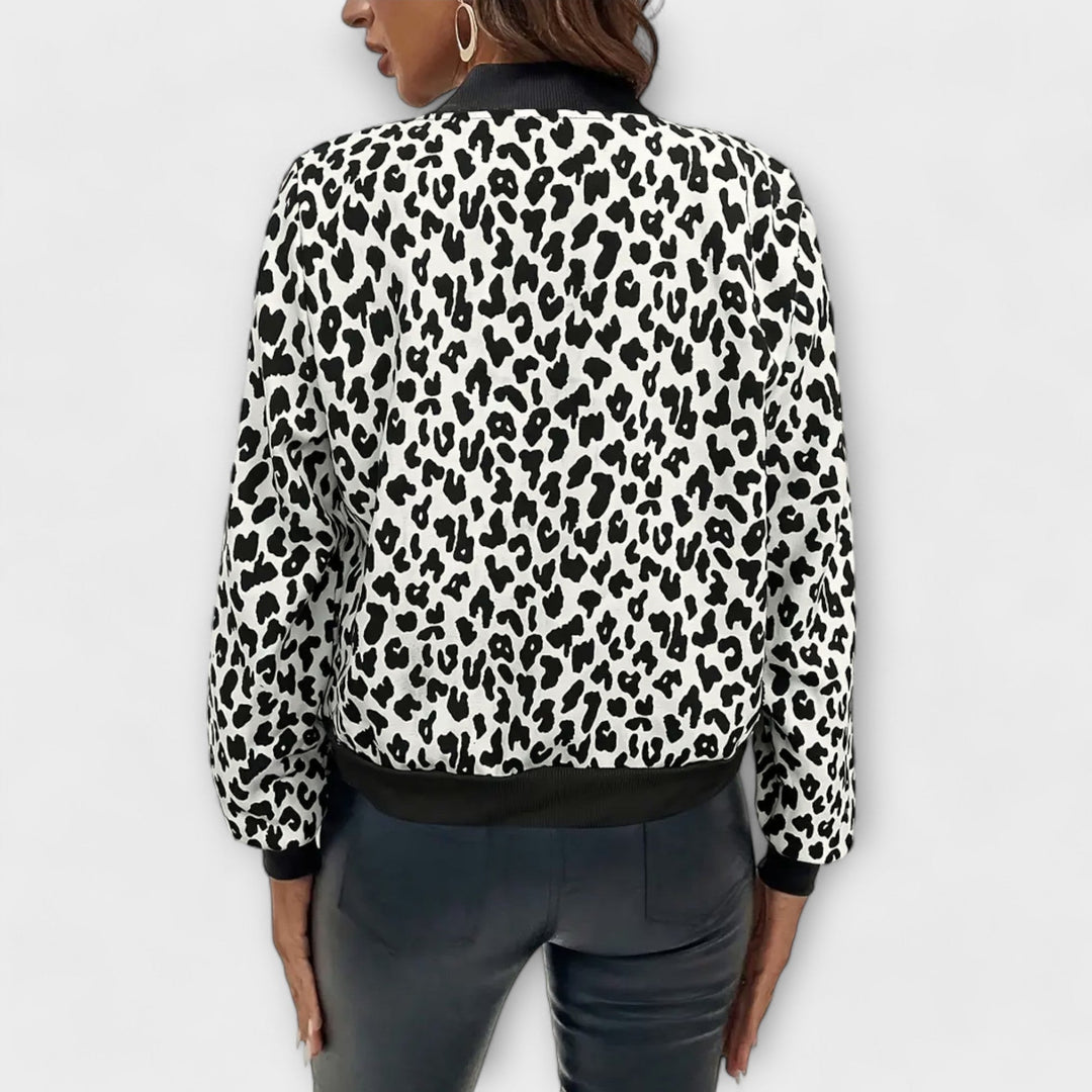 Raquel - Elegantní leopardí kabát