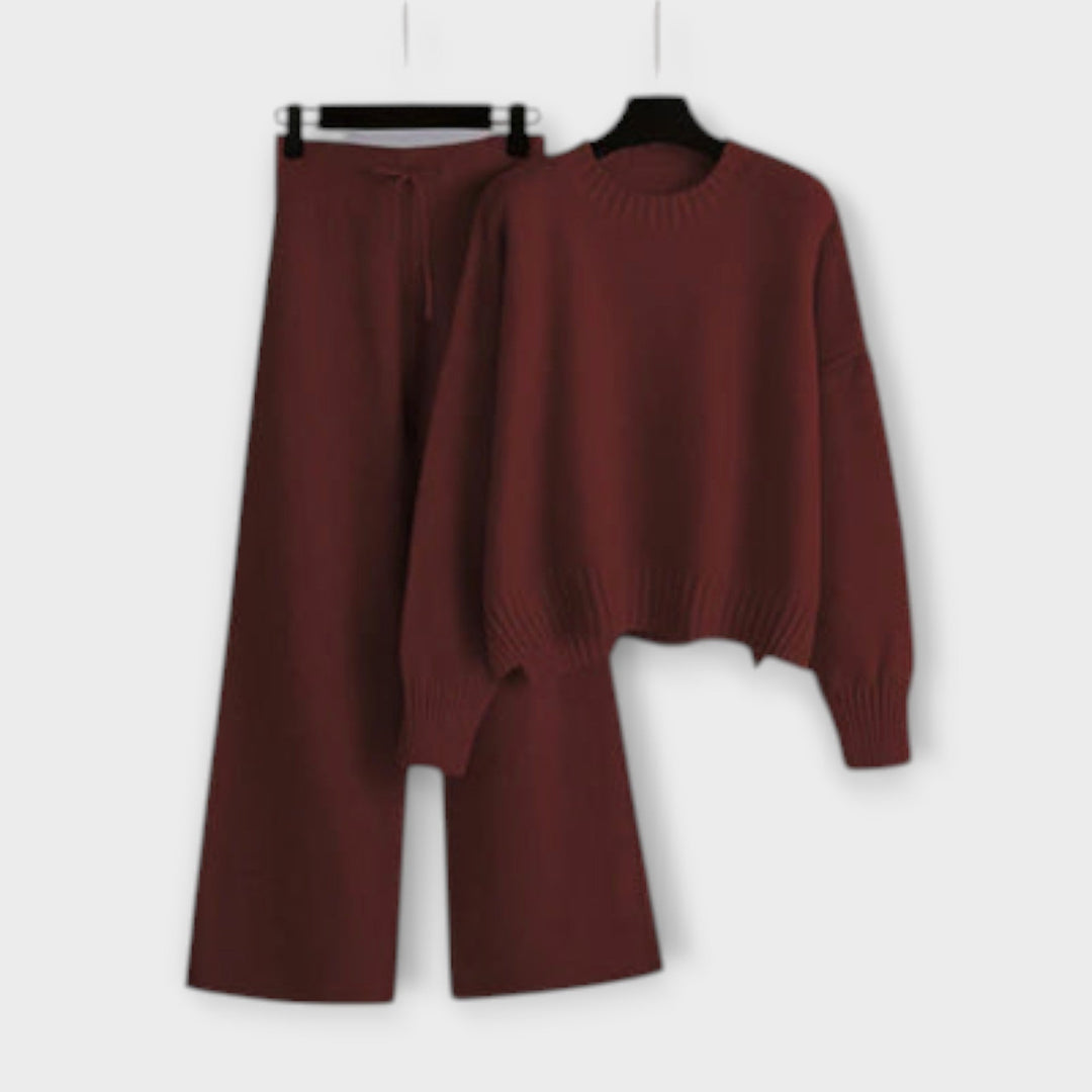 Estela - Embroidered Casual Ensemble