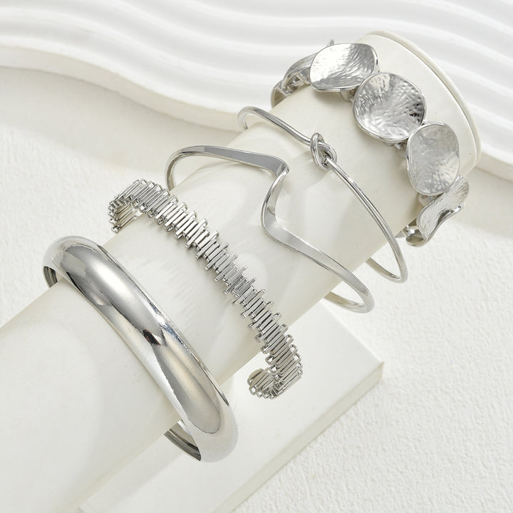 Retro Minimalist Chain Bracelet For Women Fashionable Mixed