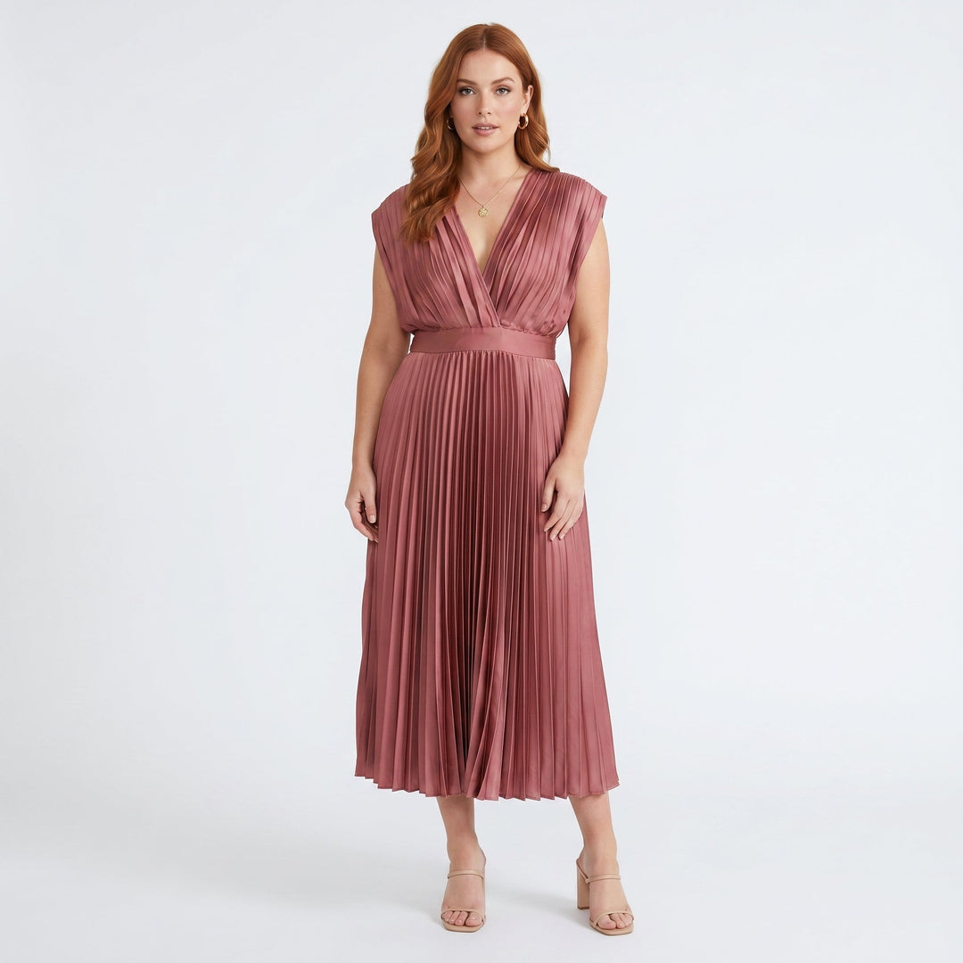 Eduarda - Elegantní midi šaty
