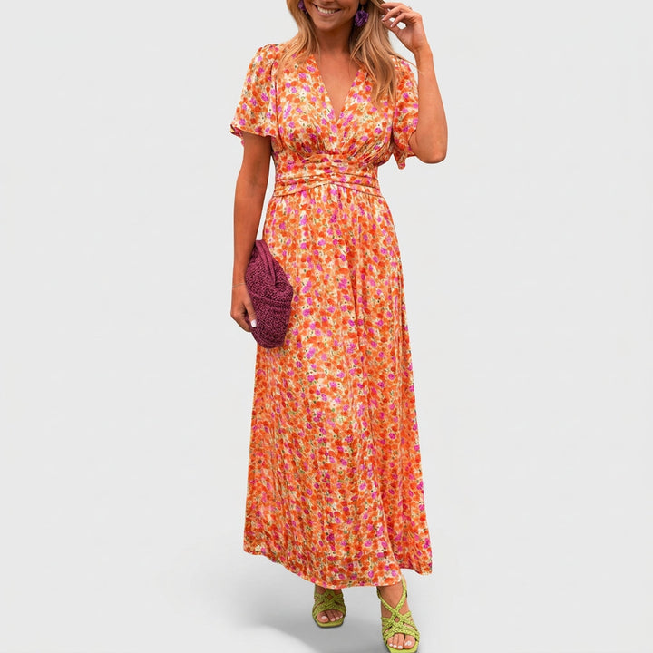 Sandra - Elegantní maxi šaty
