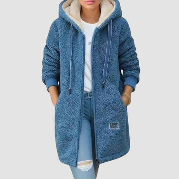 Dânia - Stylový fleece kabát