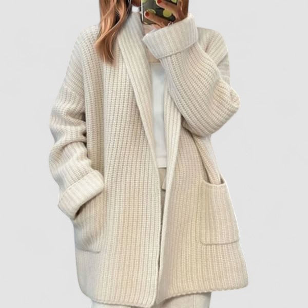 Teresa - Pletený cardigan s kapsami