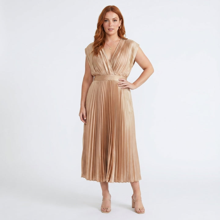 Eduarda - Elegantní midi šaty