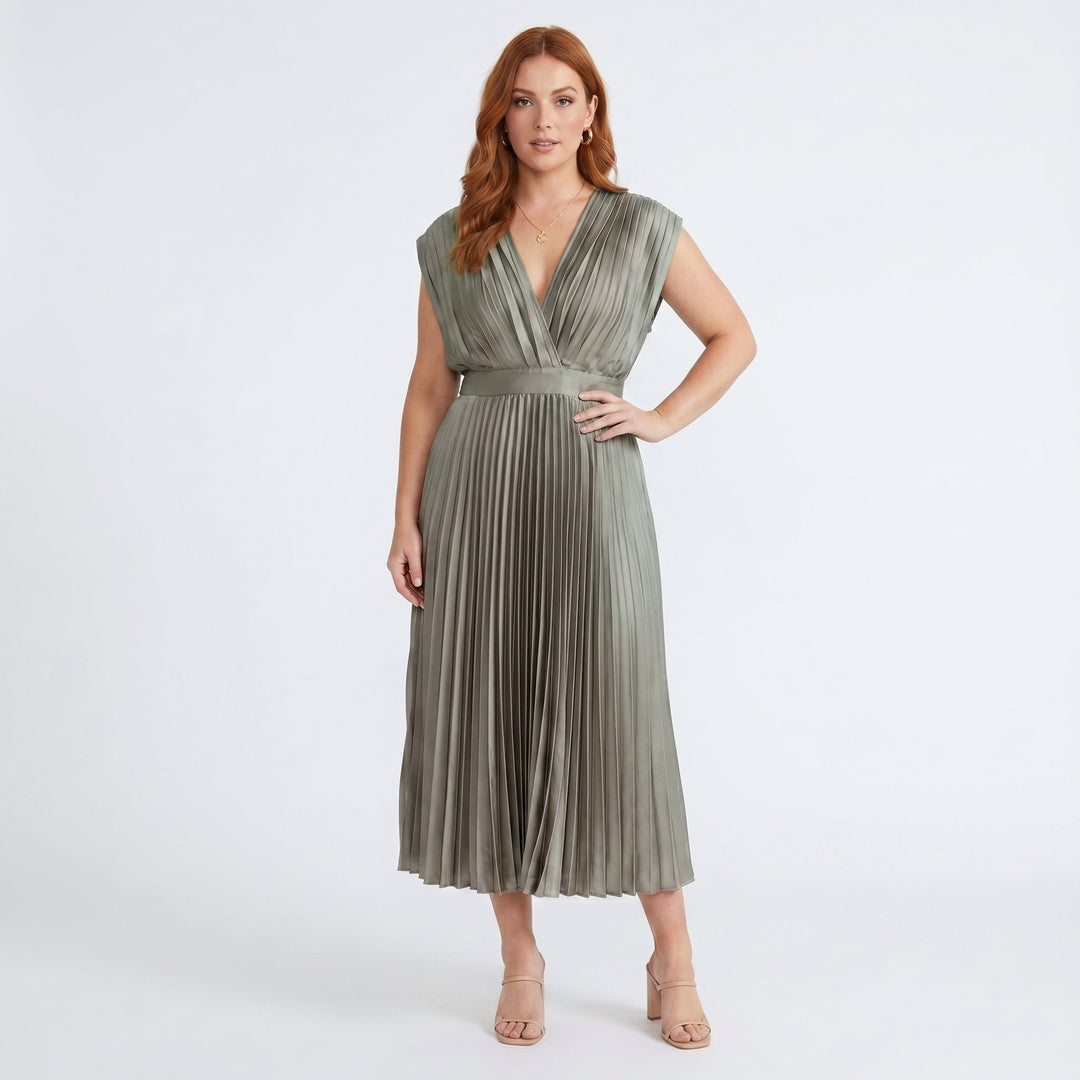 Eduarda - Elegantní midi šaty