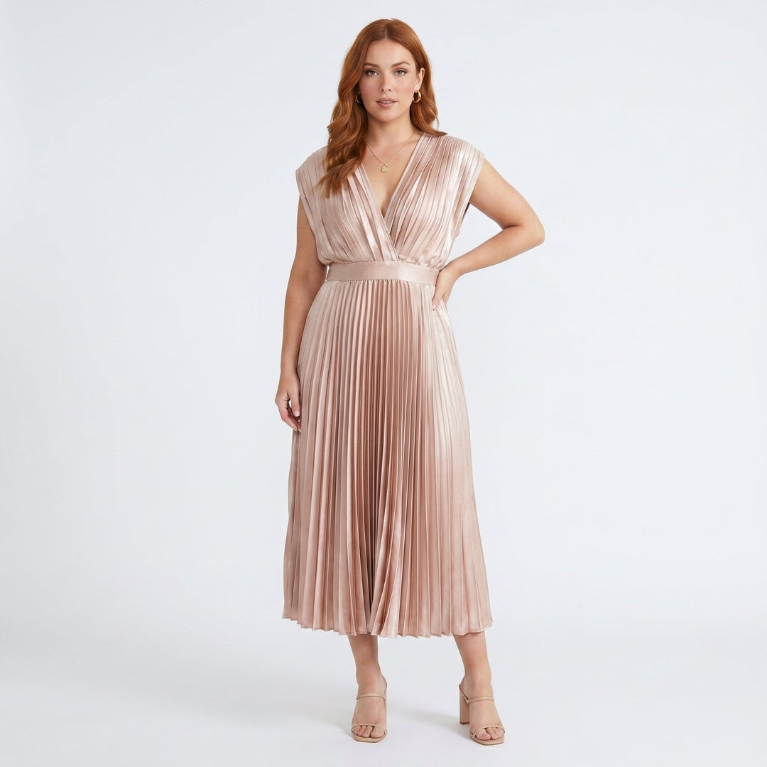 Eduarda - Elegantní midi šaty