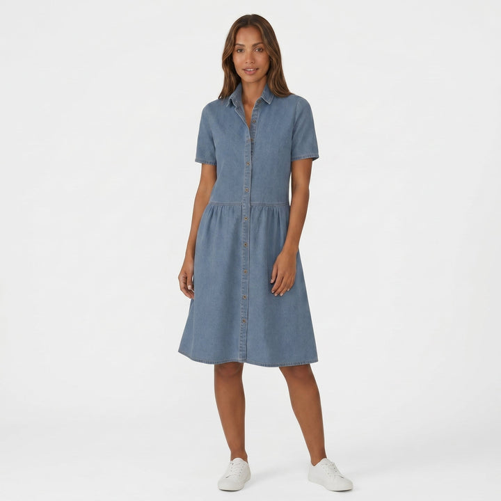 Isabela – Casual šaty z denimu