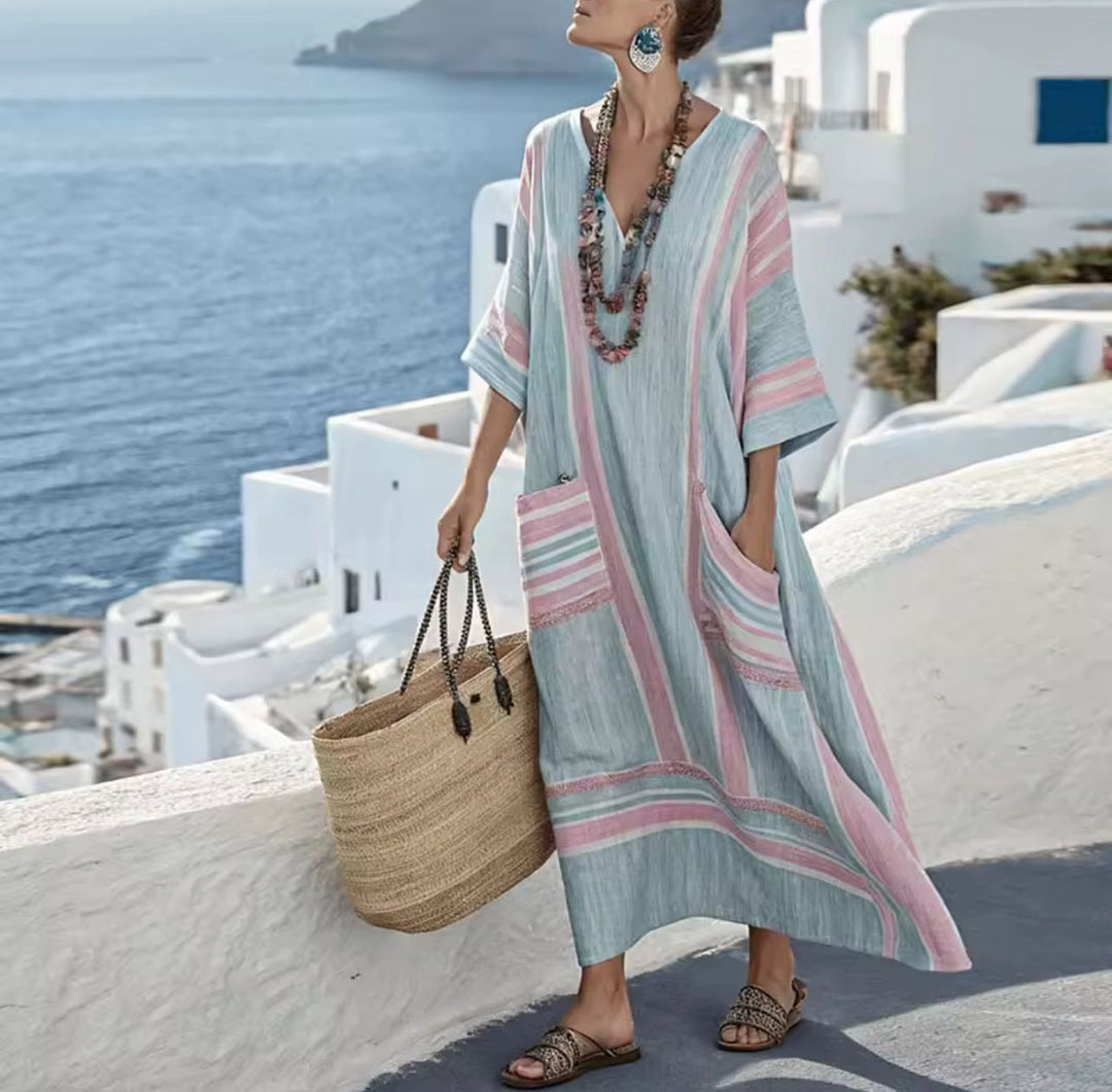 Elegantní dlouhé šaty Mary pro stylový letní vzhled