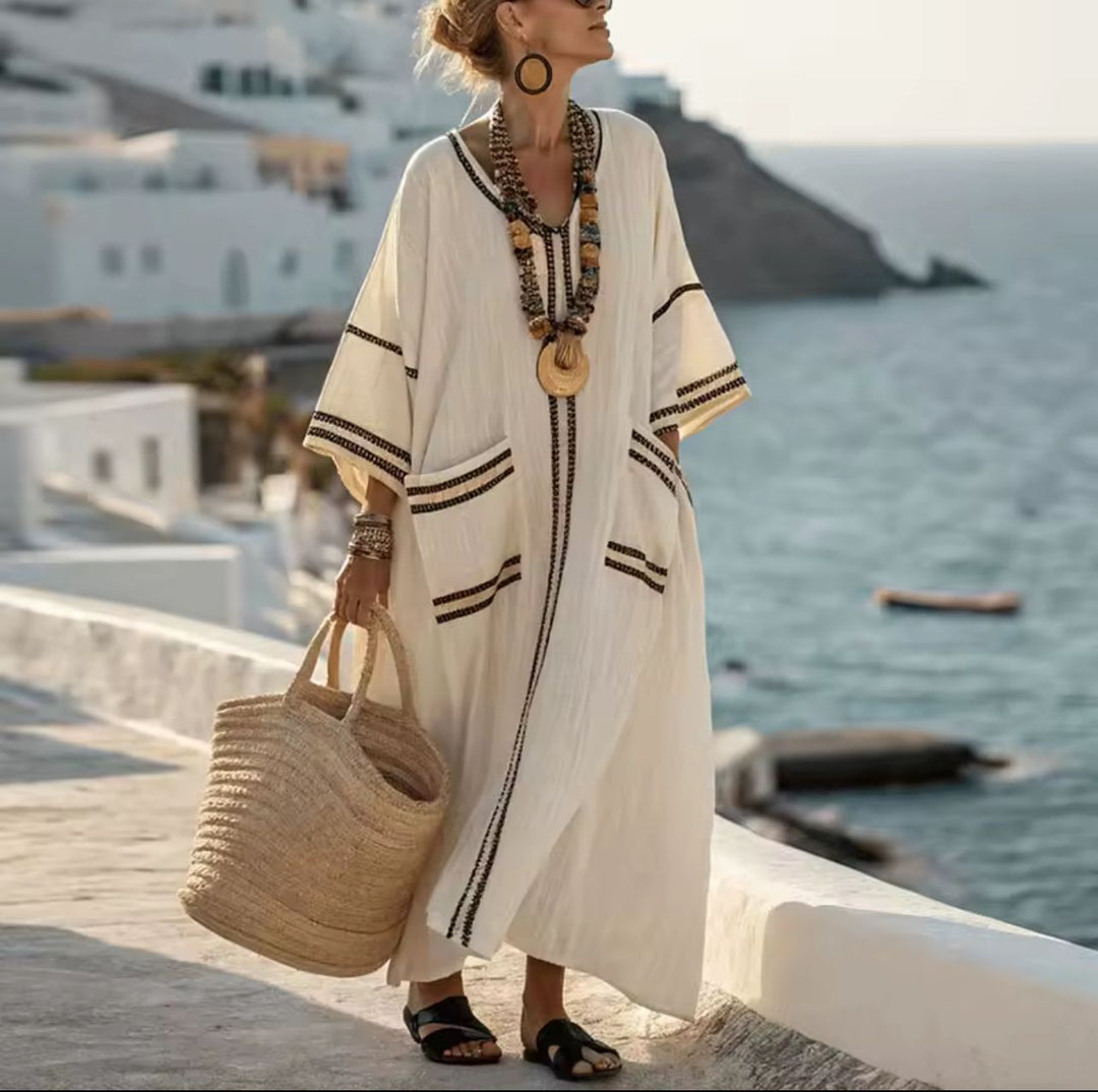 Elegantní dlouhé šaty Mary pro stylový letní vzhled